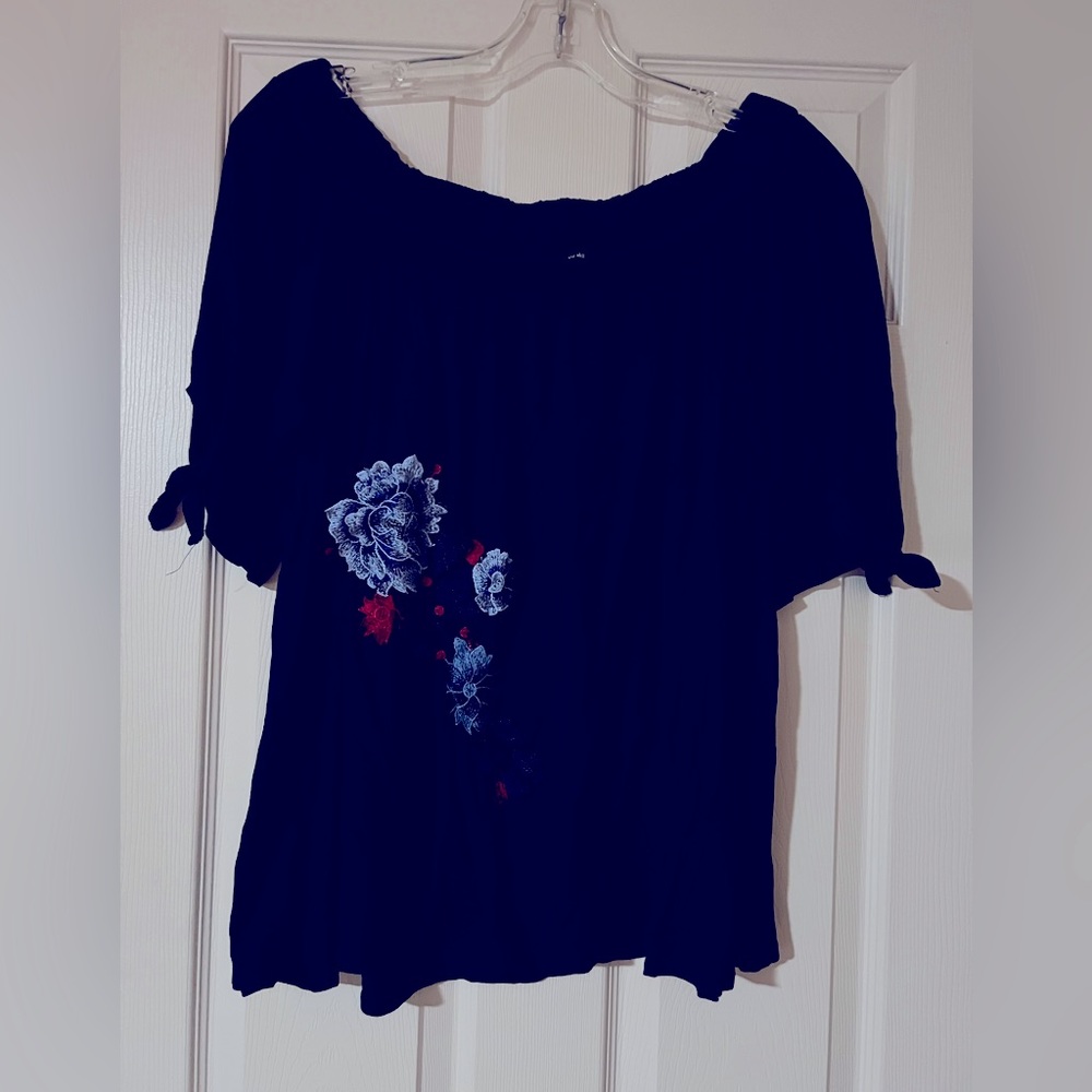 Cha Cha Vente Off the Shoulder Top - 1X